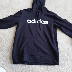 MEN'S SZ S ADIDAS HOODED SWEATSHIRT